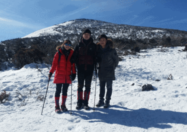 2015년 제주도 한라산 등반