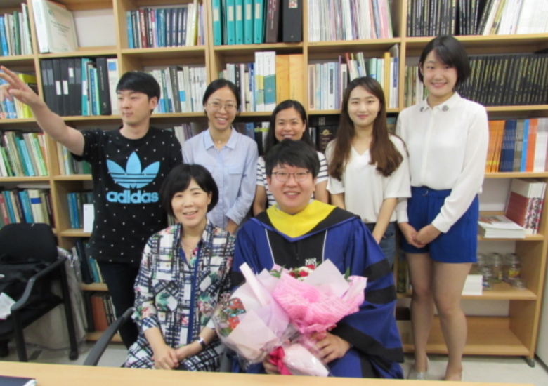 이정구 석사 졸업식