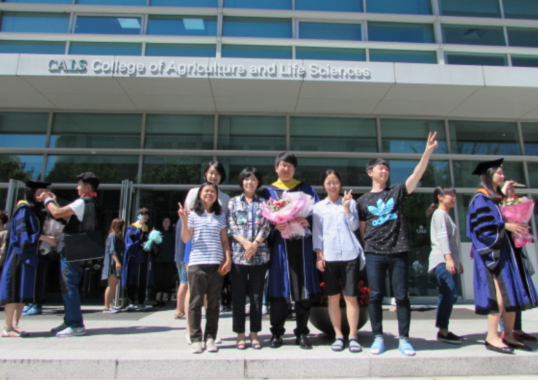 이정구 석사 졸업식